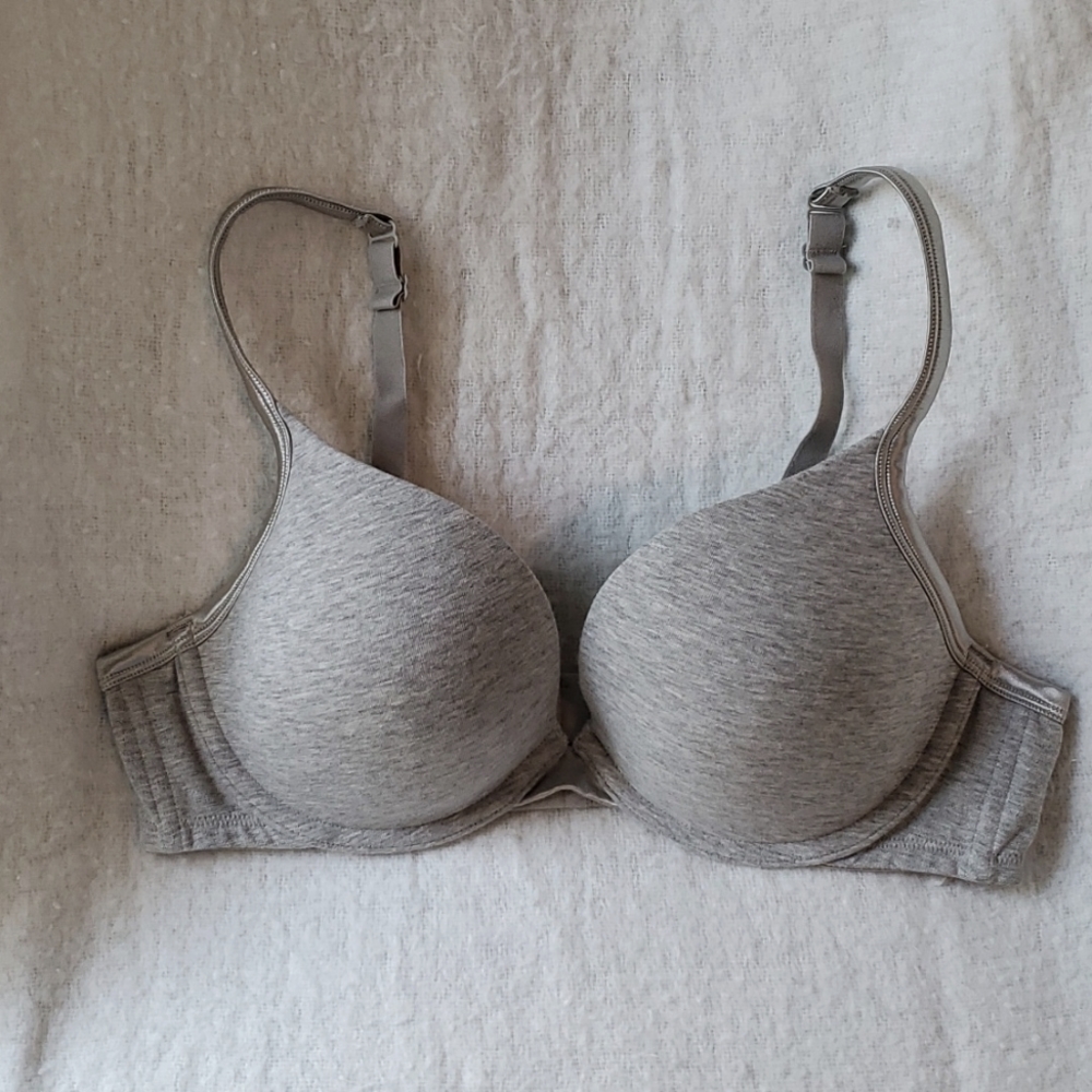 Cacique Cotton Boost Plunge Bra